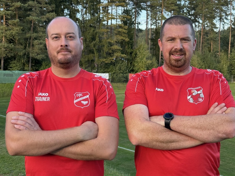 Trainerteam U13: Alexander Weidner und Josef Reintsch